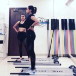 Sonakshi Sinha Instagram – Back to the grind! These #corestix are Hard-CORE! Simple to look at, tough to do! But @namratapurohit and i love it! #mondaymotivation #pilatesgirl #coreworkout