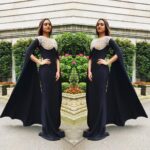Sonakshi Sinha Instagram - Attended the prestigious #WomensIndiaAssociation @ywia_uk charity gala last night! Wearing a beautiful @reem_acra, styled by my fav @mohitrai ❤️ #sonastylefile