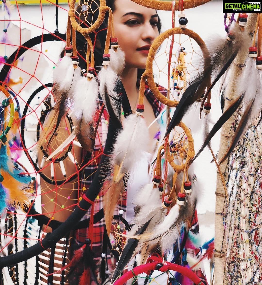 Sonakshi Sinha Instagram - To catch your dreams you dream with your eyes closed... you must chase them with your eyes open. #dreamcatchers #tuesdaythoughts