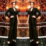 Sonakshi Sinha Instagram - On #Indiasnextsuperstars for #WelcomeToNewYork promotions! Styled by @mohitrai (tap for deets) hair @themadhurinakhale makeup @ritesh.30 ❤️ #sonastylefile