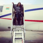 Sonakshi Sinha Instagram – Jet… set… go! Thanks for the amazing energy #Delhi! The show was beyond electrifying! Now time to go back home! #dabanggtournewdelhi