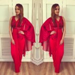 Sonakshi Sinha Instagram - Red alert 🚨styled by @mohitrai in @amitaggarwalofficial and @mahesh_notandass jewels! Beauty by @niluu9999 and hair by @themadhurinakhale ❤️ #sonastylefile #Oso #omshantiom