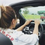 Sonakshi Sinha Instagram - When your bestie decides to film you while you trippin to your favorite song cruising across #Malibu! (Made for a good video tho) #designateddriver #fordmustang #sonastravels #losangeles #thegoodlife #uptownfunk Malibu, California