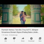 Sonam Bajwa Instagram - Tere bin song out now. Watch it on YouTube 💓 @parmishverma @iampankajbatra @omjeegroup @timesmusichub #abhishekshrivastav @troyarifofficial