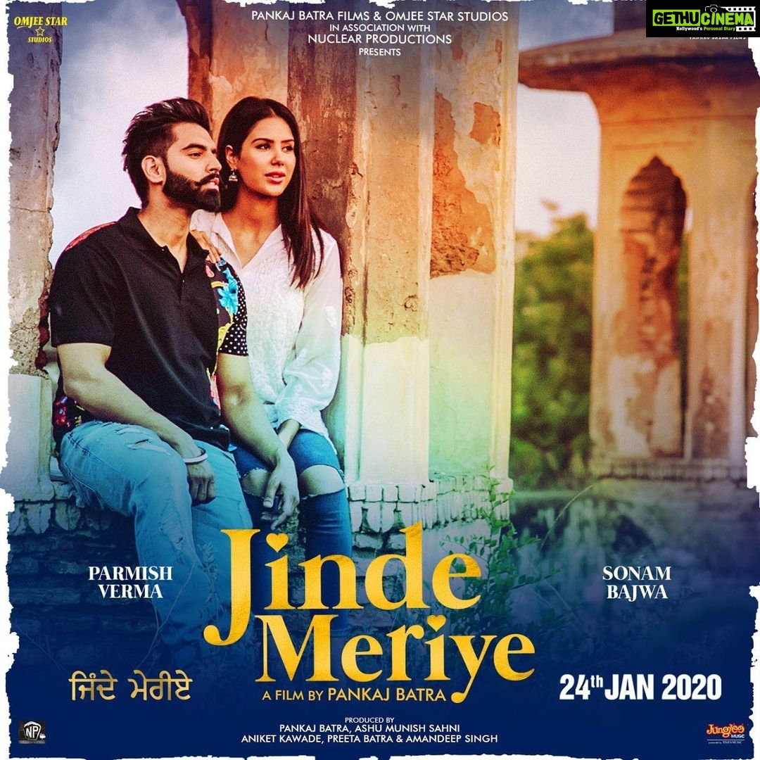 Sonam Bajwa Instagram - Jinde Meriye 24th January 2020 💕