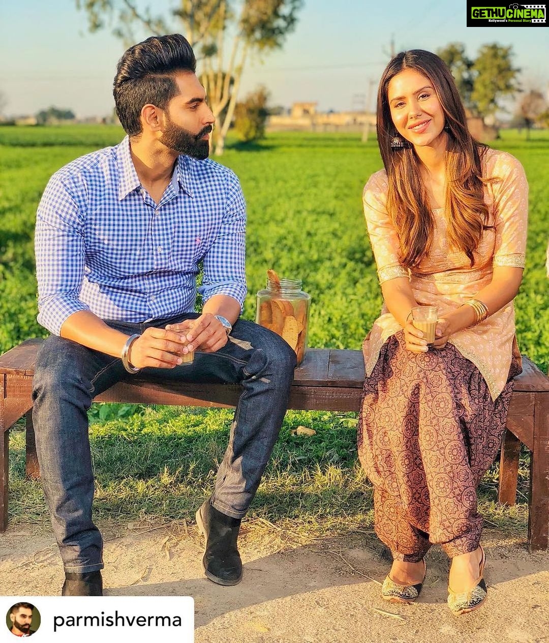 Sonam Bajwa Instagram - #Singham Khurd Di Date, Chaa Biscuit te Pind Da Sunset. #Demand Releasing tomorrow afternoon ๐๐ฅ @ajaydevgn @parmishverma #ADFFilms @kumarmangatpathak @abhishekpathakk @panorama_studios @tseries.official #bhushankumar @omjeegroup @munishomjee