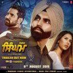 Sonam Bajwa Instagram - After lots of anticipation, presenting the action-packed trailer of Singham Punjabi. A Panorama Studios International & Omjee Star Studios Worldwide Release on 9th August 2019. @ajaydevgn @parmishverma @kartarcheema1 #ADFFilms @kumarmangatpathak @abhishekpathakk @panorama_studios @tseries.official @its_bhushankumar @omjeegroup @munishomjee