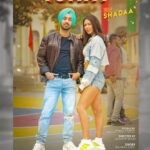 Sonam Bajwa Instagram - ‘Meet Chadta’s dream girl from SHADAA’ Selfiyaan Kich Di Hot Badi Lagdi.. #Tommy song out tomorrow 😍 @diljitdosanjh @rajranjodhji @jslsingh @jagdeepsidhu3 @aandaadvisors @bratfilmsofficial @zeemusiccompany @atulbhalla78 @amitbhalla79 @anurag_singh_films @amanthegill @thepawangill @anuragbedii