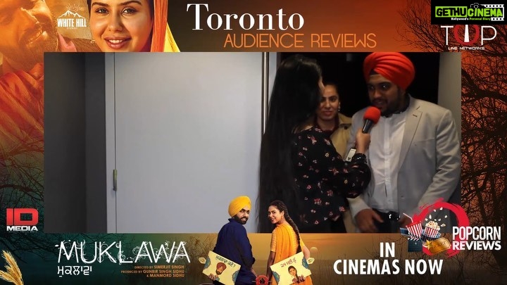 Sonam Bajwa Instagram Toronto reviews Muklawa in theaters