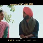 Sonam Bajwa Instagram – Hayeee ni mera Ghuggu Jatt 😍😍 #muklawa 24th May @ammyvirk