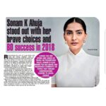 Sonam Kapoor Instagram - The past year has been crazy and surprising and fulfilling. Besides getting married, my work has been extremely gratifying and the kind of validation I’ve got has been deeply satisfying. I just want all the young girls and boys to know, that following your own path, having a moral compass and being idealistic about life and work might seem like the toughest thing in the world, but if you stick to your guns and walk your own path you will eventually survive and thrive like nobodies business and maybe even come out on top 😝. Thanks to everyone who has been a part of my journey. My husband, my family, my friends and especially my supporters and viewers of my films if it weren’t for you guys encouraging me and pushing me This would have never happened!