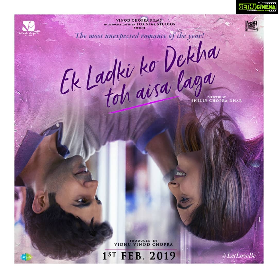 Sonam Kapoor Instagram - Rethink the way you look at love. #EkLadkiKoDekhaTohAisaLaga title track out today at 1PM. Stay tuned. #LetLoveBe @rajkummar_rao @anilskapoor @iamjuhichawla @vinodchoprafilms @foxstarhindi @rochakkohli @darshanravaldz @shellychopradhar @ghuggss @saregama_official