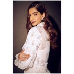 Sonam Kapoor Instagram – Hey there 2019 😏
👗 @emiliawickstead 
Earrings, Bracelet and rings @mahesh_notandass 
Watch @iwcwatches @iwcwatches_india 
Bag and Shoes @ferragamo
Hair – @alpakhimani
Make up – @artinayar
Styled by @rheakapoor
Assistant – @spacemuffin27, @manishamelwani @snehaindulkar
📸: @thehouseofpixels