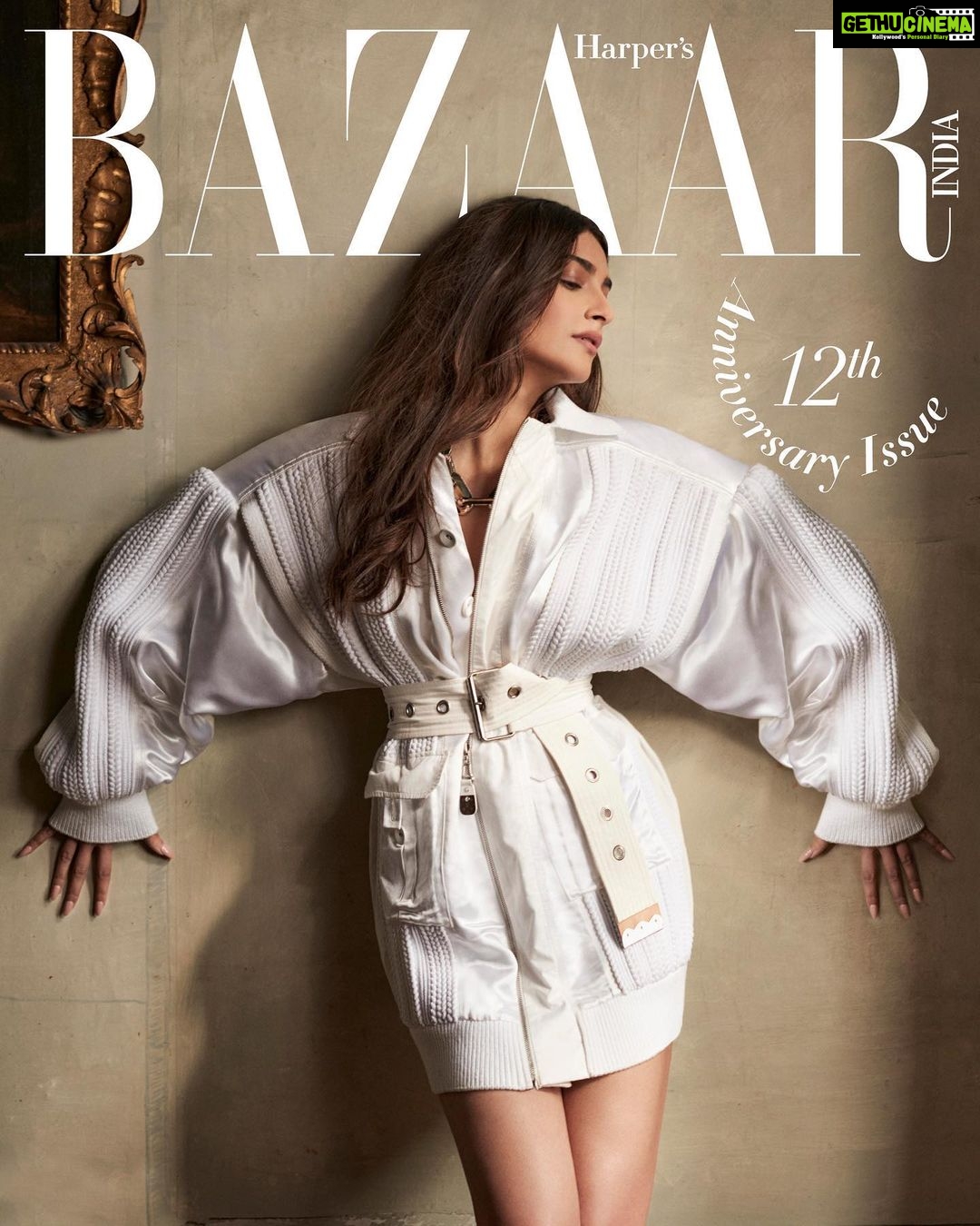 Sonam Kapoor Instagram - Connect & Collaborate: #Bazaarturns12 @bazaarindia Digital Editor: Nandini Bhalla (@nandinibhalla ) Photographs by: Damian Foxe (@damianfoxe ) Styled by: Elad Bitton (@mrbitton ) Hair: Dayaruci (@dayaruci ) at @thewallgroup Make-up: Maria Asadi (@official_maria_asadi ) Stylist’s assistant: Rachel Allen Actor’s Reputation Management: @media.raindrop U.K. publicist : @chandnimodha_ Post production : @loveretouch Outfit : @louisvuitton London, United Kingdom