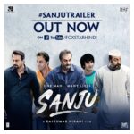 Sonam Kapoor Instagram - The official #SanjuTrailer is out and it’ll leave you speechless! Watch it here –http://bit.ly/Sanju-OfficialTrailer #RanbirKapoor @Hirani.rajkumar #RajkumarHiraniFilms @foxstarhindi #VVCFilms