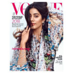 Sonam Kapoor Instagram – My stunning baby sister @janhvikapoor on her first cover of vogue 10 years after my first cover with @vogueindia ! Couldn’t be prouder little 👸🏽 ! Styled by my buddy @priyanka86 📷 @prasadnaaik