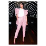 Sonam Kapoor Instagram – In Delhi for #VeereDiWedding promotions. @vdwthefilm
👗: @ketichkhikvadze
👠: @jimmychoo
Earrings : @isharya
Bag : @wearerheson 
Styled by: @rheakapoor
Assisted by: @manishamelwani 
Hair : @alpakhimani
Make up : @mitalivakil