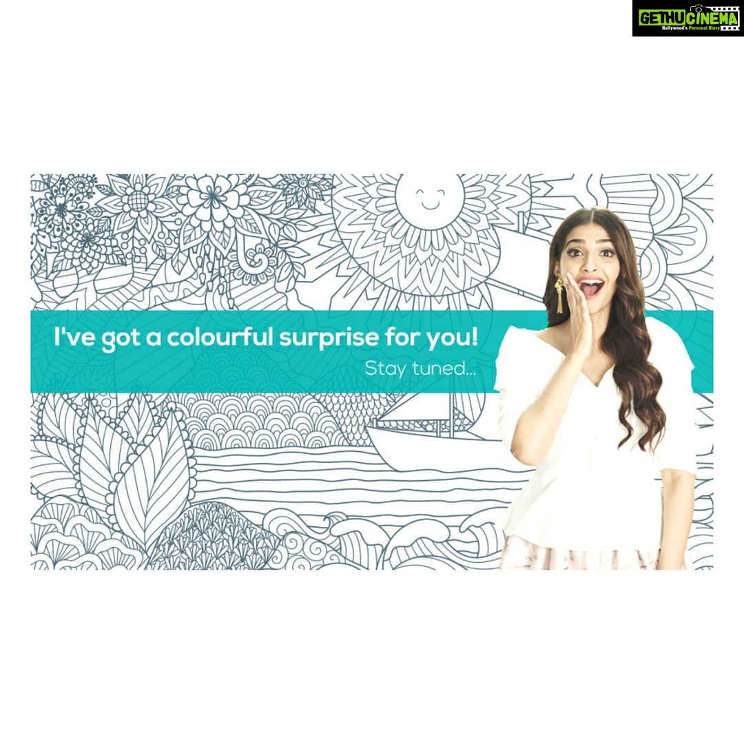 Sonam Kapoor Instagram - I have something special in store for you. It's gonna be fun, exciting and super-duper colourful! I'm sure you'll love it too. 😍 #ComingSoon #StayTuned #SonamSurprise