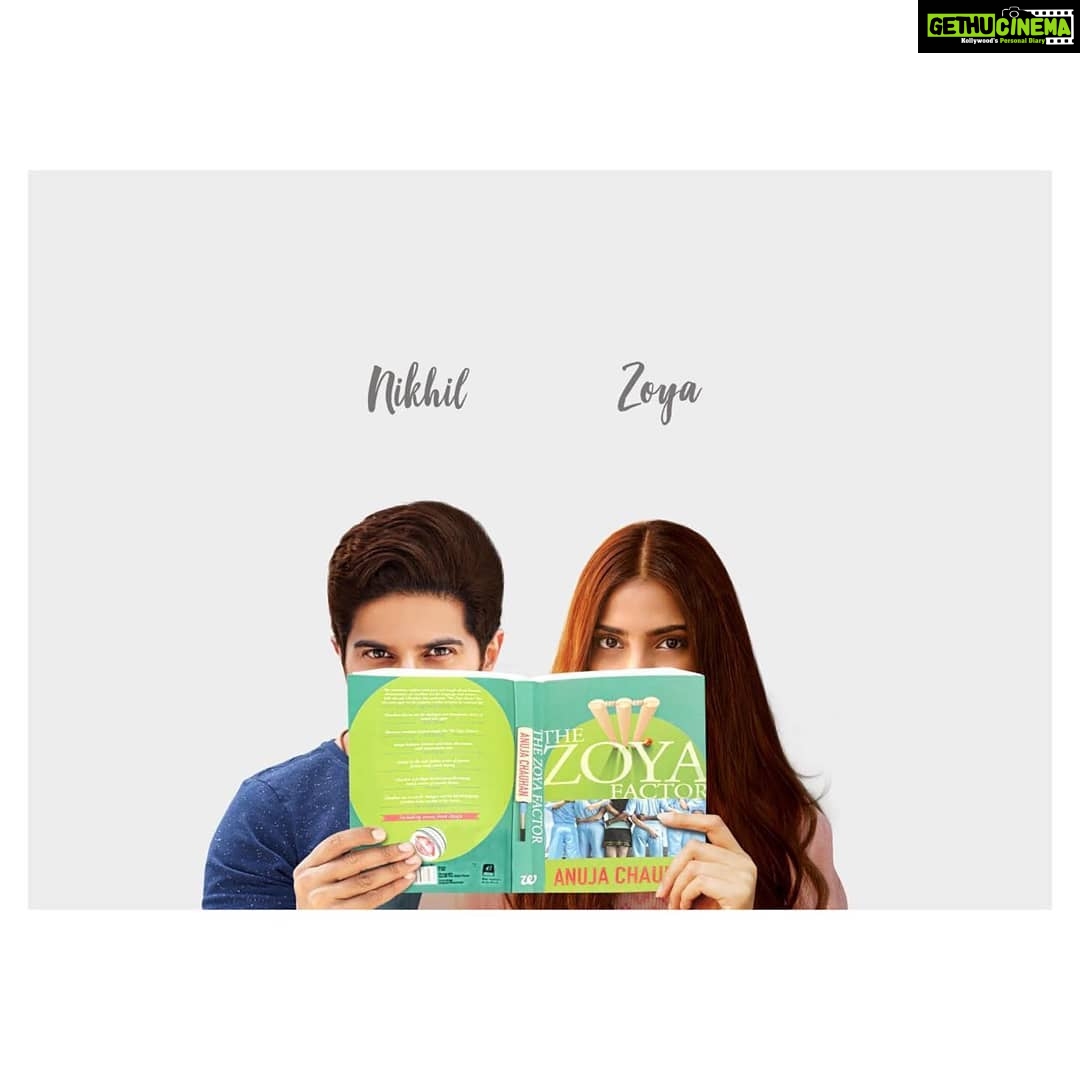 Sonam Kapoor Instagram - Super happy to be a part of this unique story #ZoyaFactor an adaptation of Anuja Chauhan's bestseller. Releasing on April 5, 2019! Directed by #AbhishekSharma, co-starring @dqsalmaan @foxstarhindi #AdlabsFilms @anuja.chauhan @aartishetty @pooja__shetty β€οΈπβ€οΈπ