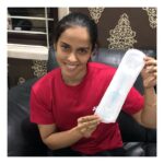 Sonam Kapoor Instagram - #Repost @nehwalsaina ・・・ Thank u @egupta for tagging me .Yes that’s a pad in my hand n there’s is nothing to b ashamed about...its natural ,Period .Best of luck to @akshaykumar @sonamkapoor @radhikaofficial @twinklerkhanna for the film ...#padman 👍👍..I m tagging @taapsee @itsmelavanya @rakulpreet @parupallikashyap @gurusaidutt @shravyavarma