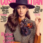 Sonam Kapoor Instagram - The future is female? Wrong. The present & future is female! Excited to be Cosmo’s cover girl for their 24th anniversary print issue. What a fun shoot this was. Congratulations, team 😍 Editor: Nandini Bhalla (@nandinibhalla ) Photograph: Carla Guler (@carlaguler ) Fashion Editor: Zunaili Malik (@zunailimalik ) Stylist: Jennifer Michalski-Bray (@jennifer.michalski.bray.style ) Jacket, Daks (@dakslondon ); top, Joseph (@josephfashion ); hat, Julian Garner (@juliangarnerheadwear ) Make-Up: Maria Asadi (@official_maria_asadi ) Hair: Aamir Naveed (@aamirnaveedhair ) Fashion Assistants: Kayleigh Dennis (@kayleigh.dennise ) and Manveen Guliani (@manveenguliani ) Location Courtesy: The AllBright Mayfair, London (@allbright ) Media Director: Raindrop Media (@media.raindrop )