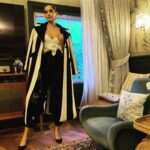 Sonam Kapoor Instagram - On my way to an epic girls night.. just under 6 of us... and I’m so excited I can take this gorgeous evening coat out by @mariamalsibai autumn is here and so is coat season!