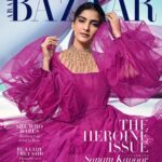 Sonam Kapoor Instagram - “Whatever work I do as an artist has to be a reflection of my moral compass, and what I believe in speaking out about. So yeah... I do ‘strong female leads” Read the full article by clicking the link in bio. For @harpersbazaararabia, The Heroine Issue, March 2020. Editor in Chief: @oliviaphillipsbazaar Photographer: @ericguillemainphoto Fashion Director: @anna_castan Jewellery: @bulgari Dress: @maisonvalentino Hair: @alpakhimani Makeup: @artinayar Set Designer: @styleisnecessity