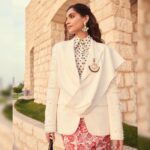Sonam Kapoor Instagram – Arabian Daze 
#DJWE2020 @visitqatar
Look – @erdem 
Make up – @artinayar
Hair – @bbhiral
Styling – @rheakapoor
Team – @manishamelwani @sanyakapoor @ria.kothari @aleeyasheikh
Photos – @thehouseofpixels
Manager – @neeha7 Doha City, Qatar