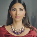 Sonam Kapoor Instagram - On my way to Doha! Super excited to be the face of Doha Jewellery and Watches Exhibition from the 24th to the 29th of February. @visitqatar #DJWE2020 Hair by @aamirnaveedhair Make up by @official_maria_asadi Styled by @rheakapoor Assisted by @manishamelwani Managed by @neeha7