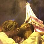 Sonam Kapoor Instagram - Throwback to July 2016 our first trip to Paris together, we had to take a cheesy Eiffel Tower picture 😂! I love you forever my valentine. Thank you for being thoughtful and so generous with your emotions , I’ve never been happier my love. ❤️❤️❤️ @anandahuja #everydayphenomenal Paris, France