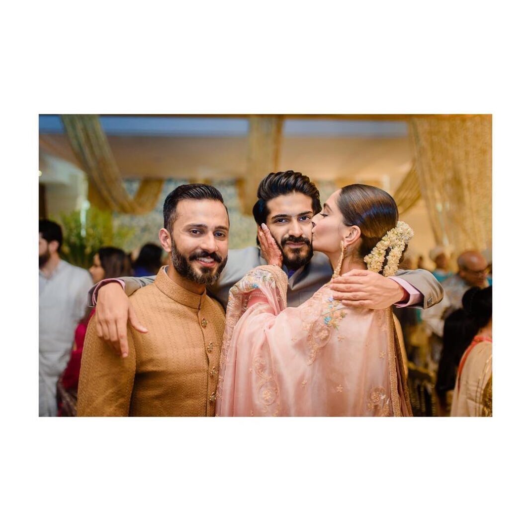 Sonam Kapoor Instagram - Words can’t explain how special you are to me. We have grown up together and I have seen you transform into the amazing man you are today. Wish I was there to celebrate with you. Happy Birthday Harsh, Love you ❤ @harshvarrdhankapoor