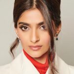 Sonam Kapoor Instagram - Luck Ki Ladki For #TheZoyaFactor Promotions Outfit @dicekayek Bag @suvimolbkk Jewels @mahesh_notandass Beauty @artinayar Hair @alpakhimani Styling @rheakapoor Assisted by @manishamelwani @vani2790 @sanyakapoor @ria.kothari Photographs @thehouseofpixels Managed by @neeha7