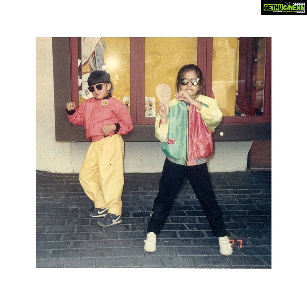 Sonam Kapoor Instagram - Happy Birthday Arjun! Whether we're flash dancing in the streets or chasing slopes, it's never a dull moment. You bring so much laughter and weirdness to my life, and all those around you that we really wouldn't have it any other way. I wish you the best birthday, and all my love❤️ @arjunkapoor #BrothersSister