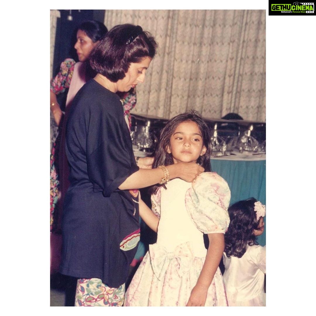 Sonam Kapoor Instagram - Happy Mother’s Day to the most loving and special person in my life. You are my strength and grace, my heart and courage. Mom, I love you so much, one day a year doesn’t even begin to sum up how important you are to me and to our whole family. @kapoor.sunita #MothersDayEveryday