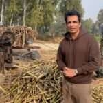 Sonu Sood Instagram - Let’s make some Jaggery ❤️ Beautiful mornings in Punjab ..Support small scale businesses , watch the process , cheer their passion .. be the first one to buy their products and promote their ideas !