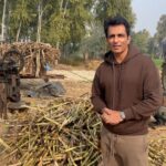 Sonu Sood Instagram – Let’s make some Jaggery ❤️ Beautiful mornings in  Punjab ..Support small scale businesses , watch the process , cheer their passion .. be the first one to buy their products and promote their ideas !