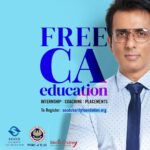 Sonu Sood Instagram - For India's Economy to grow, we need bright CA's.👨🏻‍💼📚 A small step.📈🚶‍♂️ @manish_gadia_gst @arpitkabra25 @mehtapareen17 @mokshbandi @Sood_Charity_Foundation🇮🇳