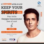 Sonu Sood Instagram - Lines OPEN again. Register on umeedbysonusood.com to get your Free Oxygen Concentrator. (Emergency Use) Thank You partners @tushtiindia #DTDCIndia @gupshupindia @k2sconsult @sood_charity_foundation🇮🇳