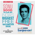 Sonu Sood Instagram – I am proud to be associated with India’s biggest vaccination drive against Covid19, as part of Network18 Group #Sanjeevani – A Shot Of Life, a CSR initiative by @federalbanklimited . On #WorldHealthDay we launch this great movement for India’s immunity. Have you taken the COVID19 vaccine yet? #LagayaKya