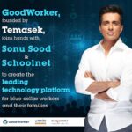 Sonu Sood Instagram - A beginning to change the life of millions. @pravasirojgar @goodworkerindia @schoolnetindia