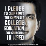 Sonu Sood Instagram – Hindustan Badhega Tabhi, Jab Padhenge Sabhi! 

My mother Prof.Saroj Sood always believed that everyone deserves an equal chance to a healthy happy future. So launching full scholarships for students on her name Prof.Saroj Sood scholarships today for higher education. I believe,financial challenges should not stop any one from reaching their full potential. Send in your entries at scholarships@sonusood.me (in next 10 days) and we will reach out to you.