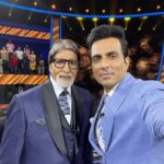 Sonu Sood Instagram - See you all this Friday ❤️ Thank you so much @amitabhbachchan sir @kapilsharma Bhaji for supporting @sood_charity_foundation #KBC @bharat_reshma