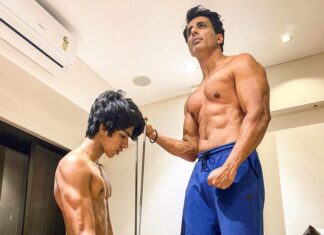 Sonu Sood Instagram - Quarantine Gym Session💪#stayindoors #staysafe #stayfit #fitnessjourney #sonusoodfitworld