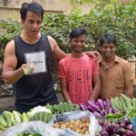 Sonu Sood Instagram – Free Home Delivery. 
Eat healthy Live healthy 🌶 🌽 🍅 #supportsmallbusiness