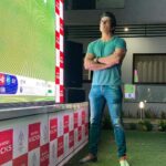 Sonu Sood Instagram – Nothing better than organising a screening of #icccricketworldcup2019 #indvspak match for the war veterans in your very home town Moga. #nissankicks