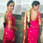 Srinidhi Ramesh Shetty Instagram - Can't get over this look 🌟 #Sareelover #SouthIndian #weddings 🙌