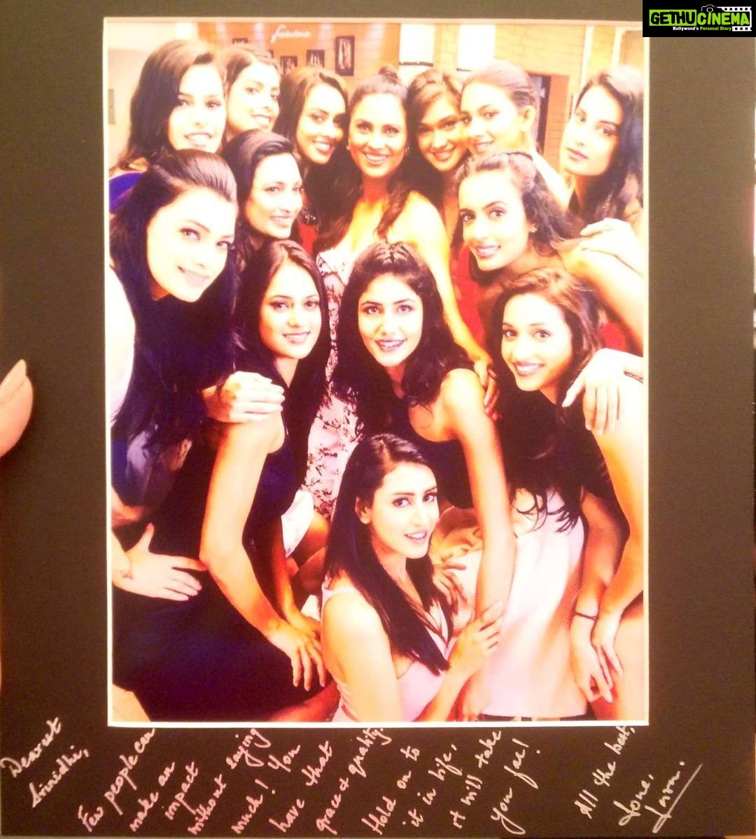 Srinidhi Ramesh Shetty Instagram - To have known you, mentored by you, inspired by you was one of the most important factor that made me win Miss Supranational 2016.. 👸 Such an inspiration you are for me and for all the young girls out there.. Thank you @larabhupathi Mam for everything.. 😘 Happy birthday 😘😘 loads of love n kisses 😘 💝
