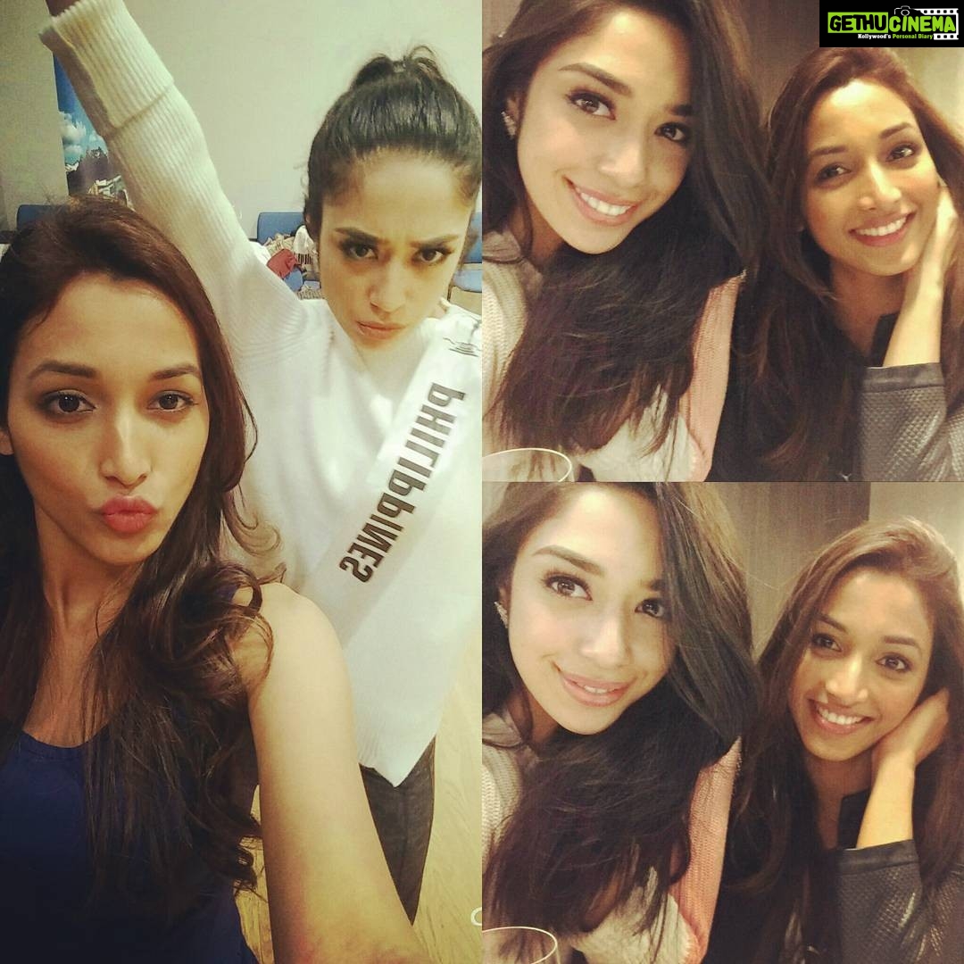 Srinidhi Ramesh Shetty Instagram - Mabuhay Filipinos๐ Mahal kita @joannaeden_ ๐๐๐ป #SrinidhiShetty #missphilippines #besties #somuchfun #filipinolove #MissSupranational #MissSupranational2016 #OfficialMobstar #SupraShow #SupraProduction #horizontresort #family #familyholiday #tatry #hightatras #GlobalBeautiesGrandSlam #MissosologyBig5 ๐