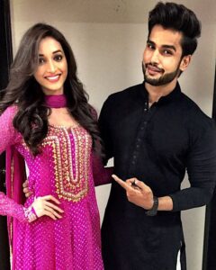 Srinidhi Ramesh Shetty Instagram - With the one who made all of us proud💫 What an inspiration you've been to us @rohit_khandelwal77 😍 So much to learn from you 👍👍 Here's to Mr World 2016 - Thank you for all the motivation and guidance❤❤ I hope I can also make our country proud just like you did🎊 #mrworld #inspiration #gotraditional #festivemood #MissSupranationalIndia2016 💖