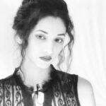 Srinidhi Ramesh Shetty Instagram - Challenge Accepted ♥ @rashmitha.gowda #dare #blackandwhitechallenge #challengecompleted #blackandwhitepicture #shootdiaries #instalove #goodnight♥♥